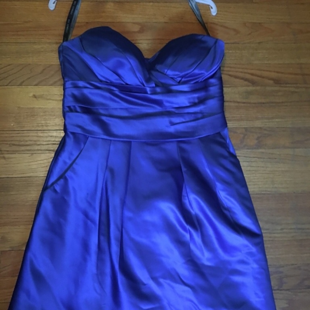 Royal Blue Bill Levkoff Bridesmaid Dress
